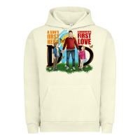 Pigment Pistachio a sons first hero a daughters first love Urban Hoodie - JahusDesignShop