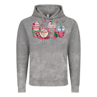 Cloud Rock valentines day coffee cups Vintage Hoodie - OliviaCreatesArt