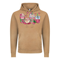 Vintage Camel valentines day coffee cups Vintage Hoodie - OliviaCreatesArt