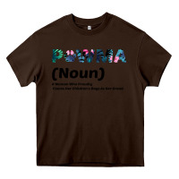 Chocolate Brown Dog Love: Grandma aka Pawma Heavy Core Tee - Bettercallsaul