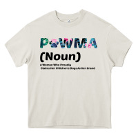 Cream Dog Love: Grandma aka Pawma Heavy Core Tee - Bettercallsaul