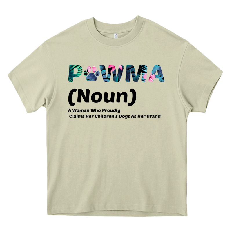 Dog Love: Grandma Aka Pawma Heavy Core Tee by Bettercallsaul | Teevron