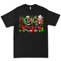 Black christmas medical assistant Premium Tee - texasbilliewilder