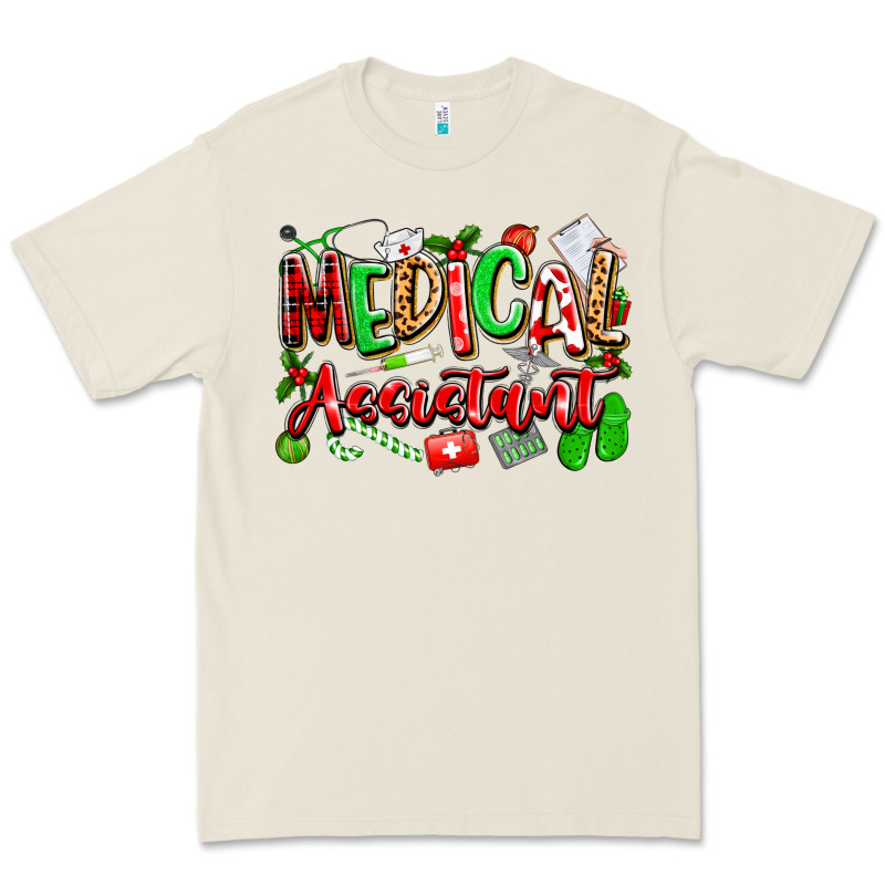 Christmas Medical Assistant Premium Tee by texasbilliewilder | Teevron