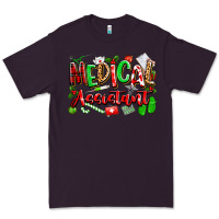 Plum christmas medical assistant Premium Tee - texasbilliewilder
