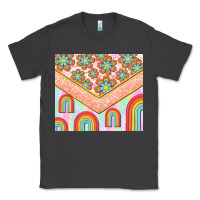 Smoke hippie rainbow and daisy Classic Tee - TumblerDesignByShophia