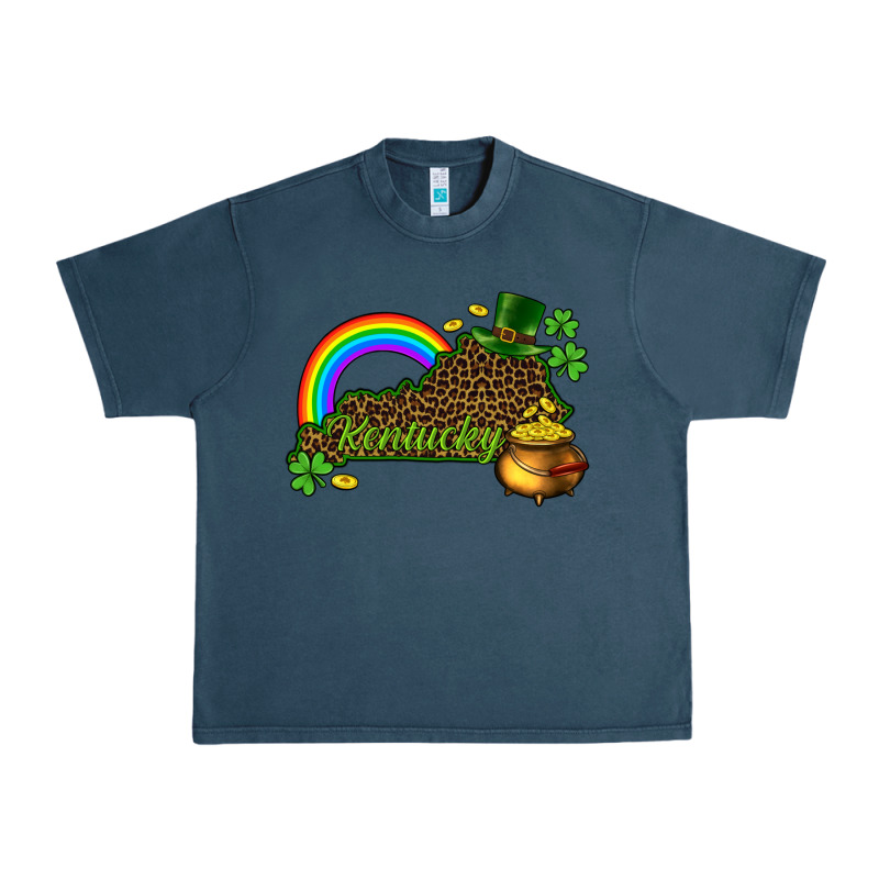 Kentucky Map St.patricks Urban Heavy Tee by CowGirlArtShop | Teevron