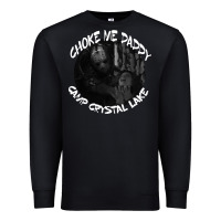 Black jason voorhees choke me daddy camp crystal lake shirt Premium Sweatshirt - maiPhamDesign