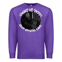 Purple jason voorhees choke me daddy camp crystal lake shirt Premium Sweatshirt - maiPhamDesign