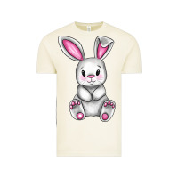 Vintage Arctic Cute bunny Easter Vintage Tee - CowGirlArtShop