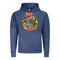 Vintage Denim Fiesta Vintage Hoodie - FaDigitalArtStudio