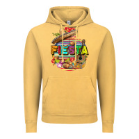 Vintage Mustard Fiesta Vintage Hoodie - FaDigitalArtStudio