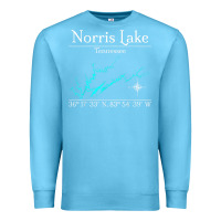 Ocean Blue Norris Lake, Tennessee Characters Video game Premium Sweatshirt - maiPhamDesign