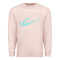 Pale Pink Norris Lake, Tennessee Characters Video game Premium Sweatshirt - maiPhamDesign