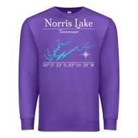 Purple Norris Lake, Tennessee Characters Video game Premium Sweatshirt - maiPhamDesign
