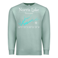 Seafoam Norris Lake, Tennessee Characters Video game Premium Sweatshirt - maiPhamDesign