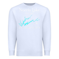 White Norris Lake, Tennessee Characters Video game Premium Sweatshirt - maiPhamDesign