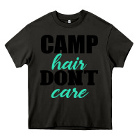 Asphalt Camp Hair Don't Care Black Heavy Core Tee - Bettercallsaul