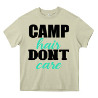 Mossy Camp Hair Don't Care Black Heavy Core Tee - Bettercallsaul