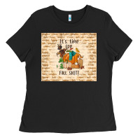 Black it's time for fall shit Ladies Tee - TumblerDesignByShophia