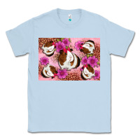 Dusty Blue Guinea pig flowers Classic Tee - Artiststas