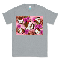 Heather Grey Guinea pig flowers Classic Tee - Artiststas