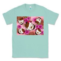Seafoam Guinea pig flowers Classic Tee - Artiststas