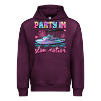 Mauve Wine party in slow motion Urban Hoodie - JahusDesignShop