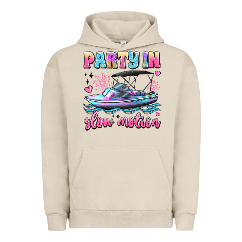 Party In Slow Motion Urban Hoodie by JahusDesignShop | Teevron