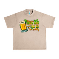 French Oak Buy me green beer and tell me i'm pretty Urban Heavy Tee - CowGirlArtShop