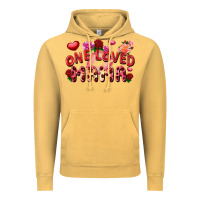 Vintage Mustard One loved mama Valentine's Day Vintage Hoodie - FaDigitalArtStudio