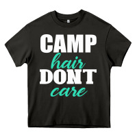 Asphalt Camp Hair Don't Care Black Heavy Core Tee - Bettercallsaul