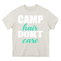 Cream Camp Hair Don't Care Black Heavy Core Tee - Bettercallsaul