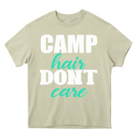 Mossy Camp Hair Don't Care Black Heavy Core Tee - Bettercallsaul