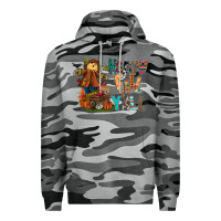 Slate Camo happy fall y all Premium Hoodie - CowhideDigitalArt