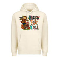Tofu happy fall y all Premium Hoodie - CowhideDigitalArt