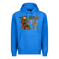 True Royal happy fall y all Premium Hoodie - CowhideDigitalArt