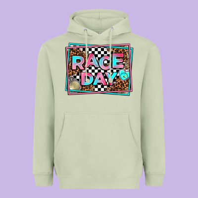 Race Day Heavyweight Hoodie Designed By Adodesignshop