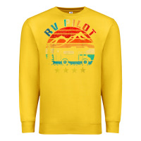 Lemon rv pilot camping funny vintage motorhome travel vacation t shirt Premium Sweatshirt - maiPhamDesign