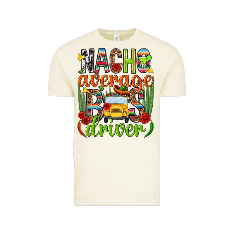Nacho Average Bus Driver Mexico Vintage Tee by HowdyJamesFarm | Teevron