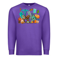 Purple fall and nurse elements medical assistant Premium Sweatshirt - AdoDesignShop