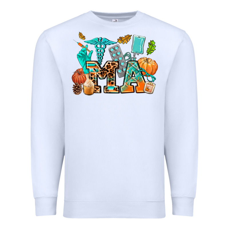 Fall And Nurse Elements Medical Assistant Premium Sweatshirt by AdoDesignShop | Teevron