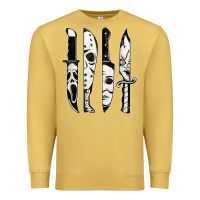 Antique Gold scary horror movies halloween Premium Sweatshirt - maiPhamDesign