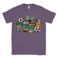 Lavender Soccer coffee cups Classic Tee - HowdyJamesFarm