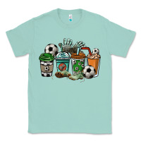 Seafoam Soccer coffee cups Classic Tee - HowdyJamesFarm