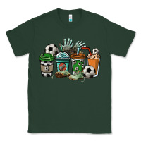 Sports Green Soccer coffee cups Classic Tee - HowdyJamesFarm