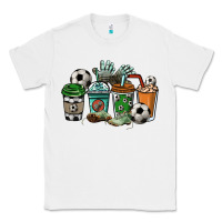 White Soccer coffee cups Classic Tee - HowdyJamesFarm