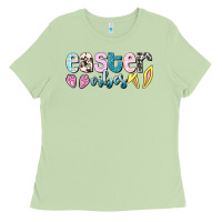 Matcha Easter vibes Easter Day Ladies Tee - HowdyJamesFarm