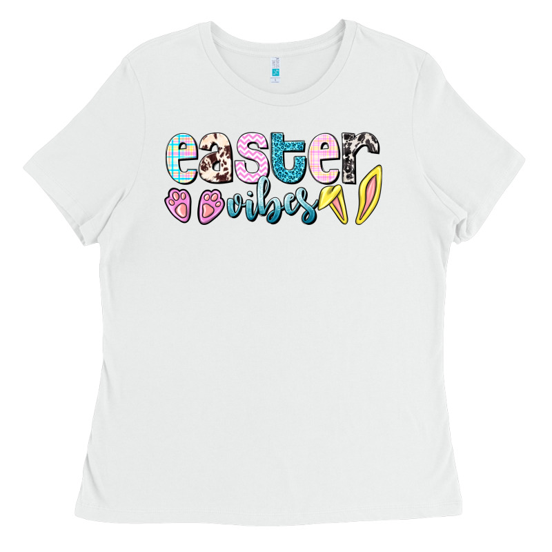 Easter Vibes Easter Day Ladies Tee by HowdyJamesFarm | Teevron