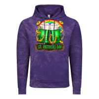 Cloud Purple St. Patrick's Day beer Vintage Hoodie - OliviaCreatesArt